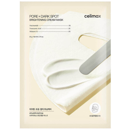 Celimax Тканевая маска (Celimax Pore+Dark Spot Brightening Cream Mask, 20 g)