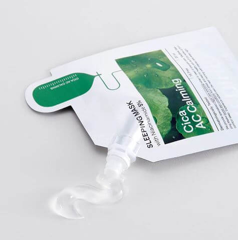 MEDIHEAL CICA DERMAPLUS MASK Успокаивающая ночная маска