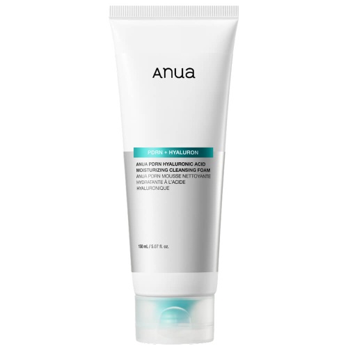Anua PDRN Hyaluronic Acid Moisturizing Cleansing Foam Мягкая пенка для умывания с ПДРН
