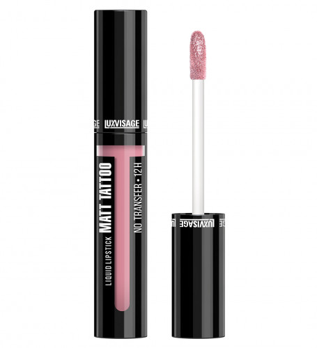LUXVISAGE 12ч Matt Tattoo 12h Жидкая губная помада матовая  (№ 101 Lavender Pink, 3,8 г)