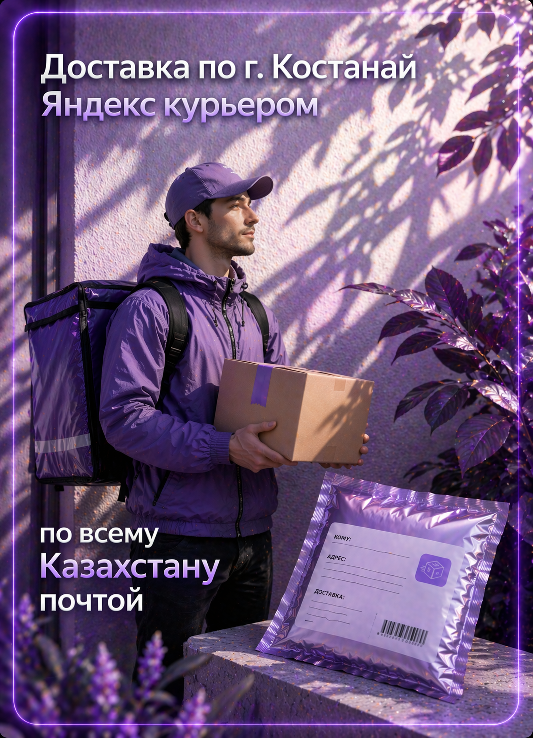 Доставка в любой регион РК