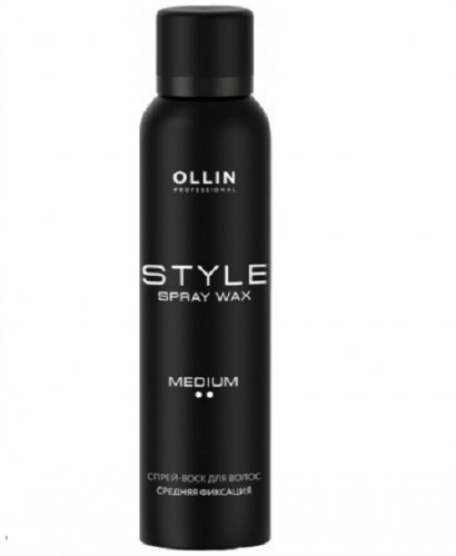 OLLIN PROFESSIONAL Style Спрей - воск для волос средней фиксации