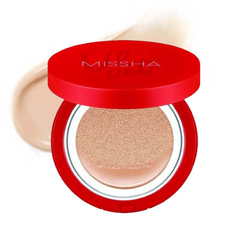 Missha Velvet Finish Cushion SPF50+ PA+++ Тональный кушон с матовым финишем (21 Светлый беж)