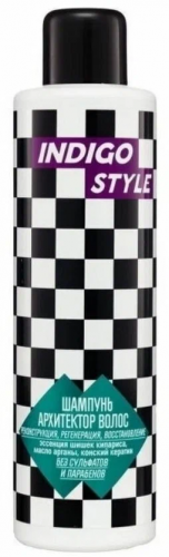 INDIGO STYLE Organic Shampoo Шампунь для волос (Архитектор, 1000 мл)