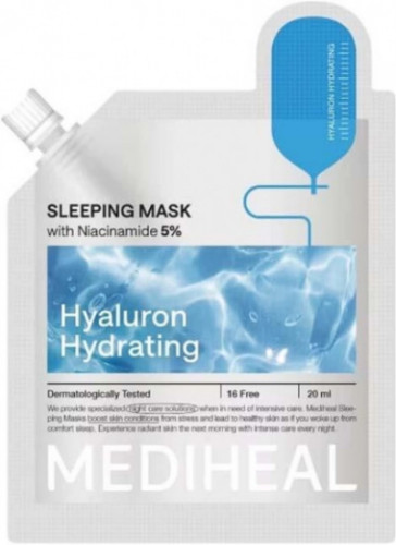 Mediheal Hyaluron Hydrating Sleeping Mask Маска увлажняющая ночная