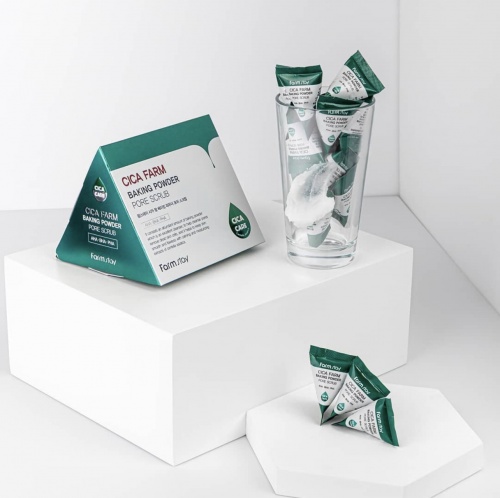 FARM STAY Baking powder Pore Scrub Скраб для лица (cica farm)