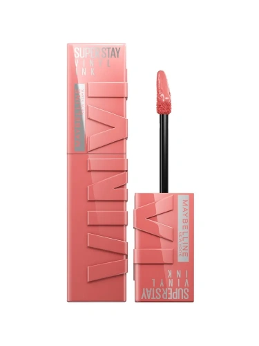 MAYBELLINE NEW YORK  Liquid lipstick SuperStay Vinyl Ink Жидкая помада (100 charmed)