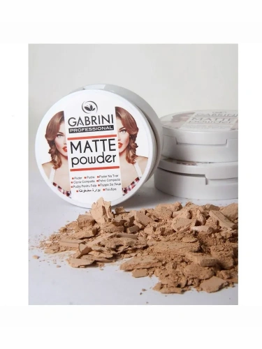 Gabrini Matte Powder Компактная пудра для лица (Тон 01)