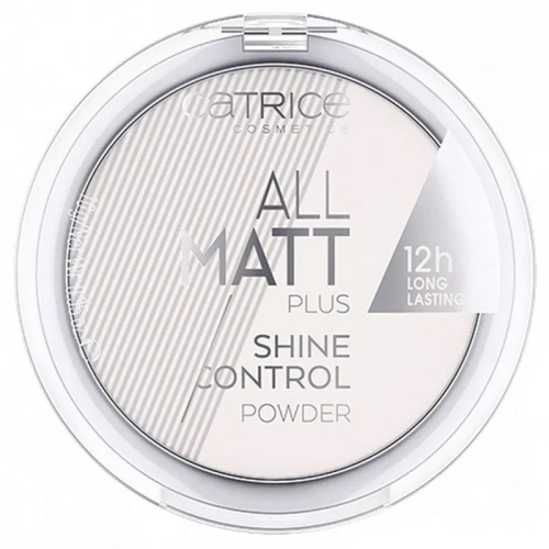 Catrice All Matt Plus Shine Control Powder Матирующая пудра для лица (001 матирующая)