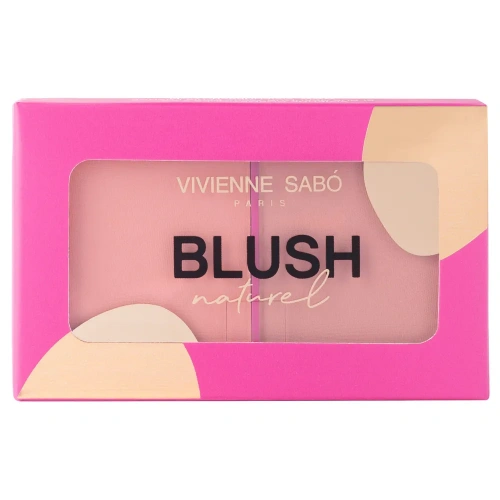 Vivienne Sabo Blush Naturel Palette Палетка румян для лица (01 нежно-розовый)